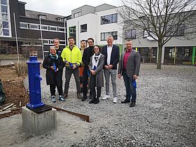 Trinkwasserbrunnen-Einweihung